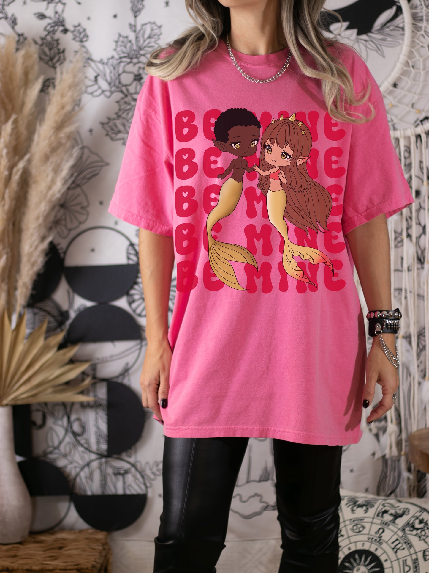 Be Mine - A Clash Of Tides, Brina and Osirus Valentines Day Shirt - Unisex T-Shirt