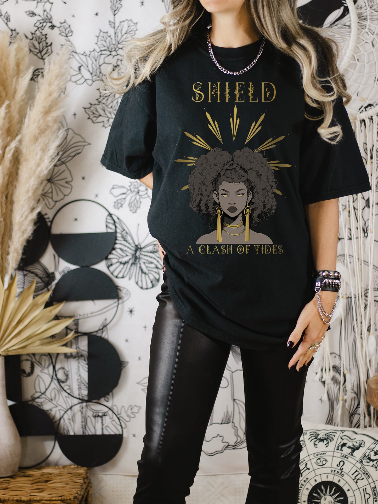 Shield - A Clash Of Tides - Comfort Colors Unisex T-Shirt