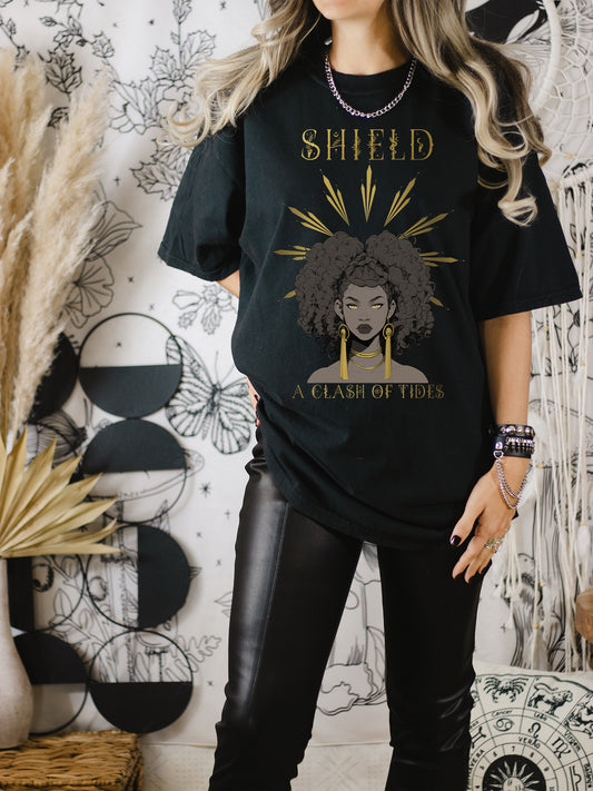 Shield - A Clash Of Tides - Comfort Colors Unisex T-Shirt