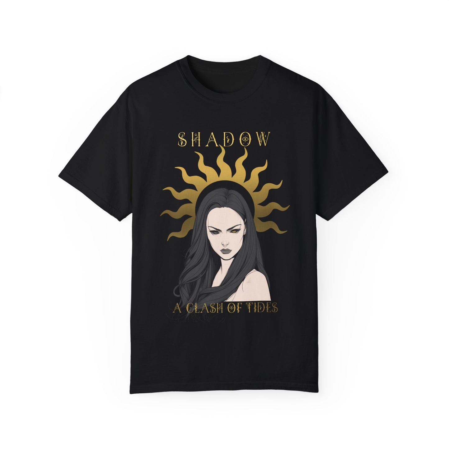 Shadow - A Clash Of Tides - Unisex Garment-Dyed T-shirt
