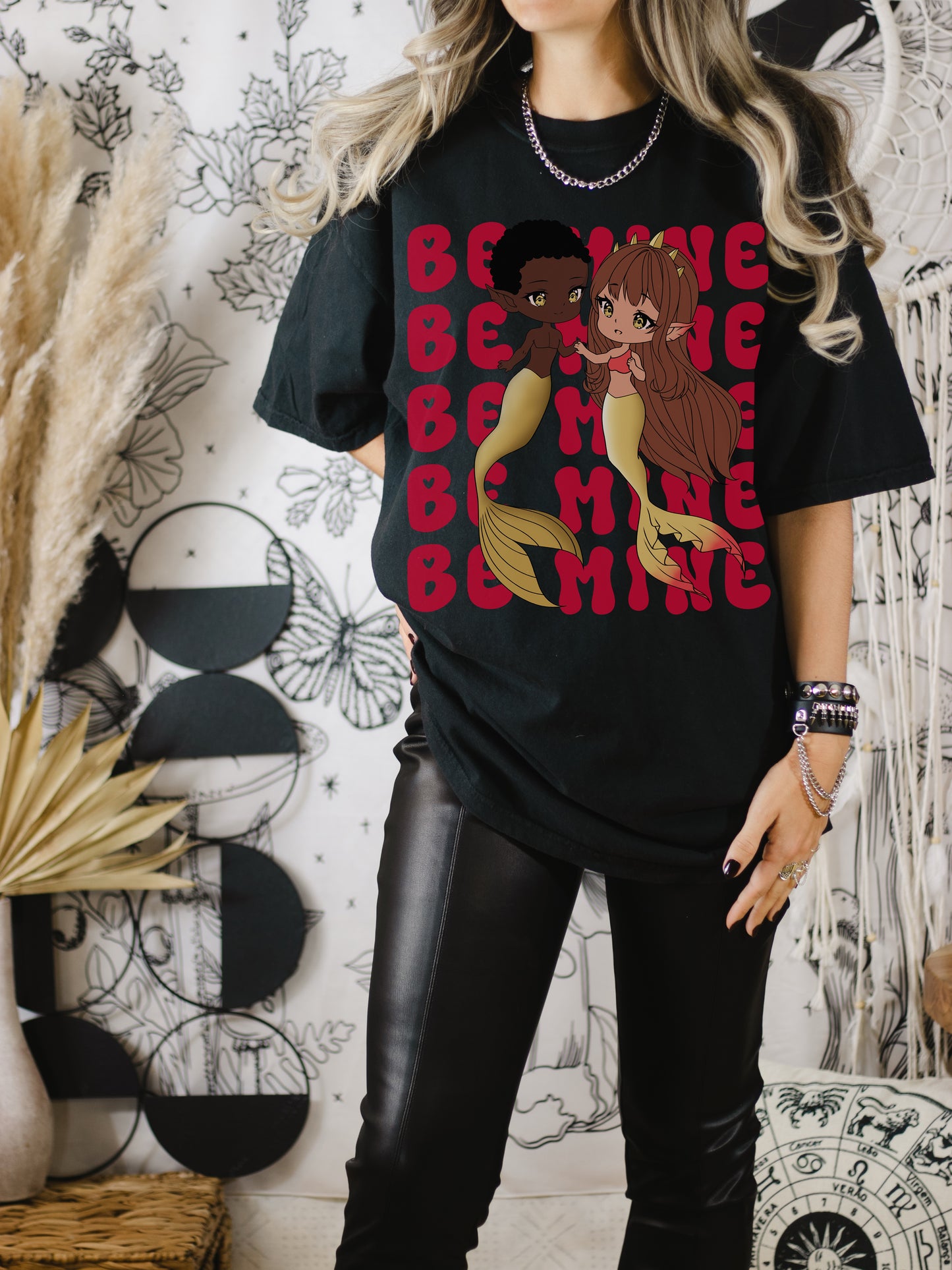 Be Mine - A Clash Of Tides, Brina and Osirus Valentines Day Shirt - Unisex T-Shirt