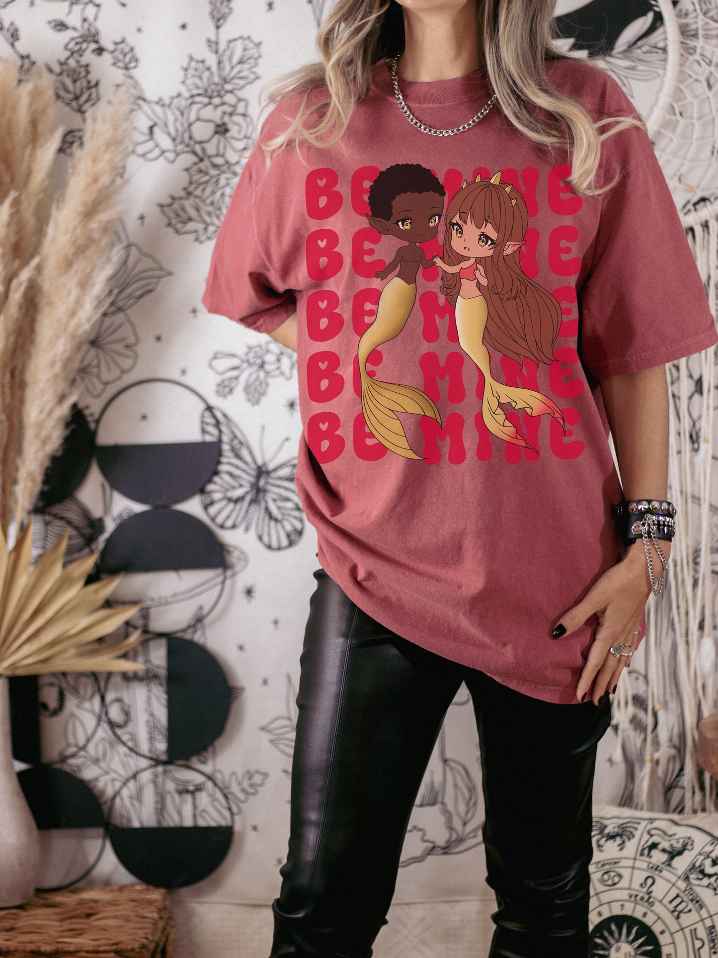 Be Mine - A Clash Of Tides, Brina and Osirus Valentines Day Shirt - Unisex T-Shirt