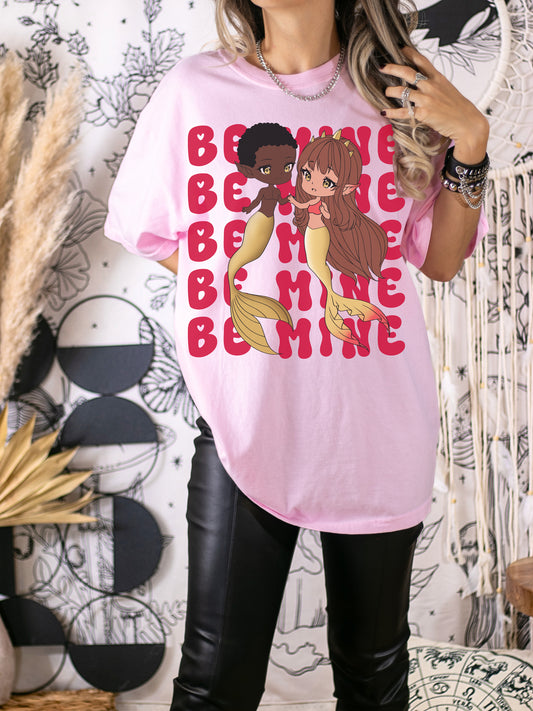 Be Mine - A Clash Of Tides, Brina and Osirus Valentines Day Shirt - Unisex T-Shirt